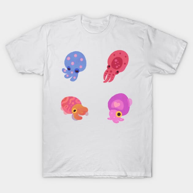 Baby cephalopod T-Shirt by pikaole